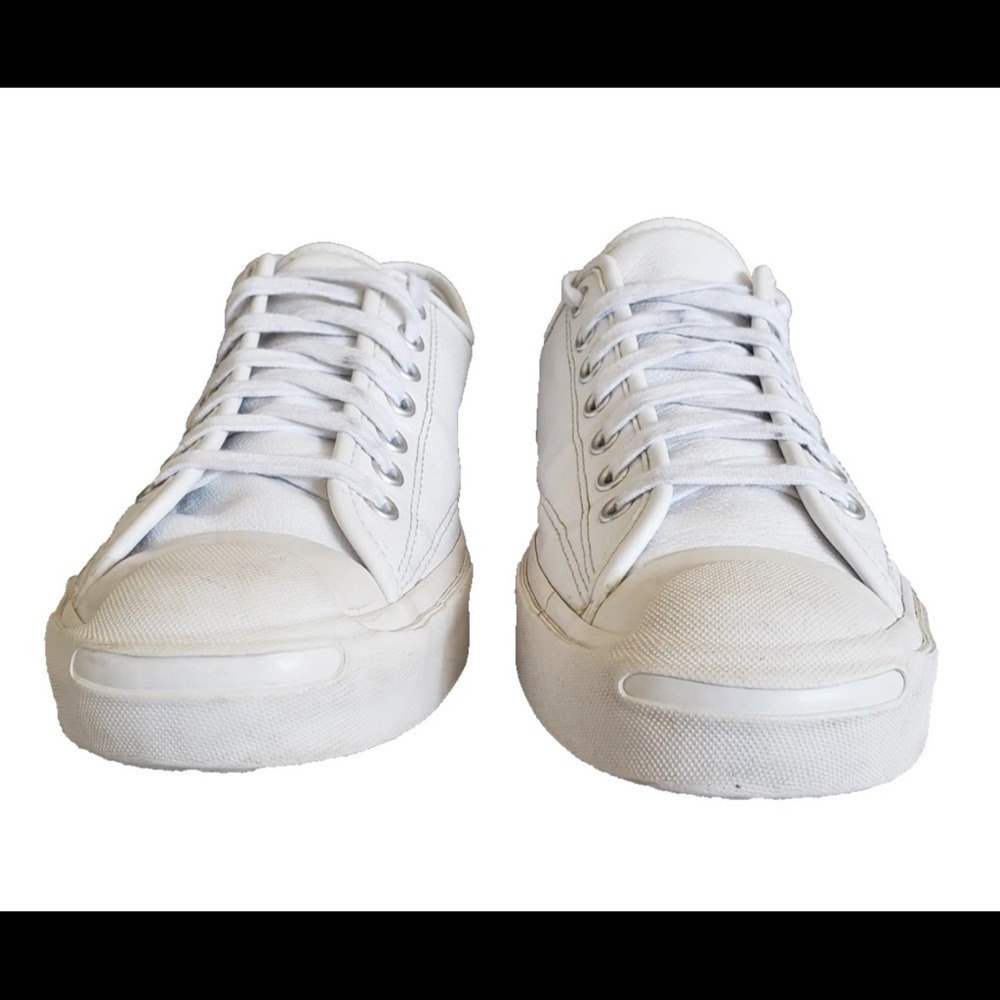Jack Purcells white leather mens 9.5 - Picture 4 of 11